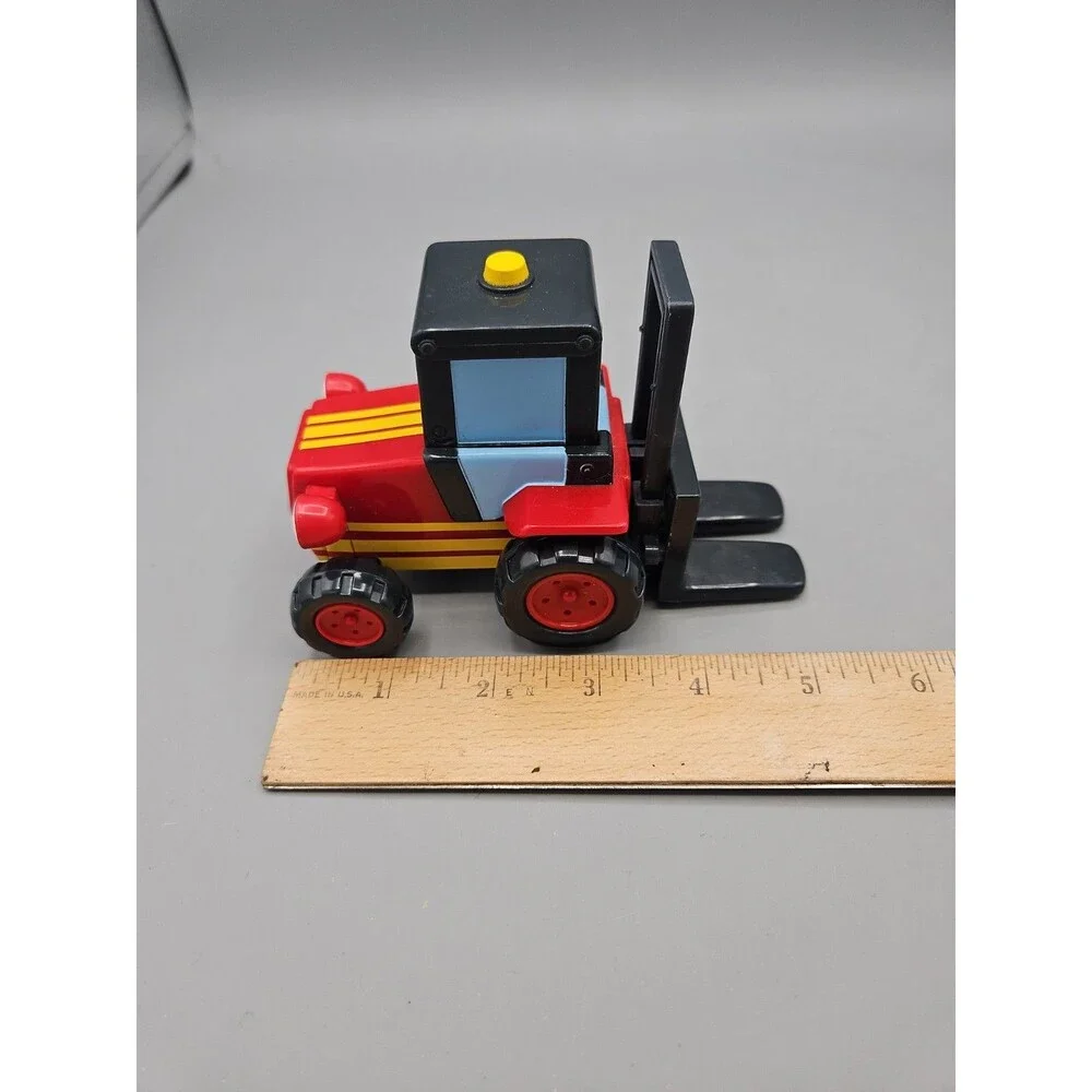 BOB THE BUILDER Red Forklift Tractor SUMSY Lorry Farmer Pickles Tested Working